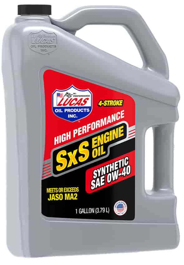 0W40 High-Performance Synthetic SxS Engine Oil - 1 Gallon