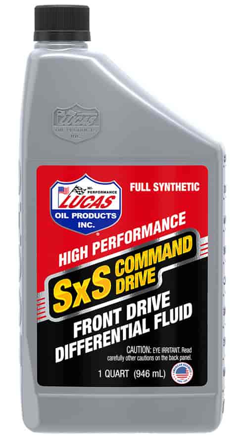High-Performance Synthetic SxS Command Drive Front Drive Differential Fluid - 1 Quart