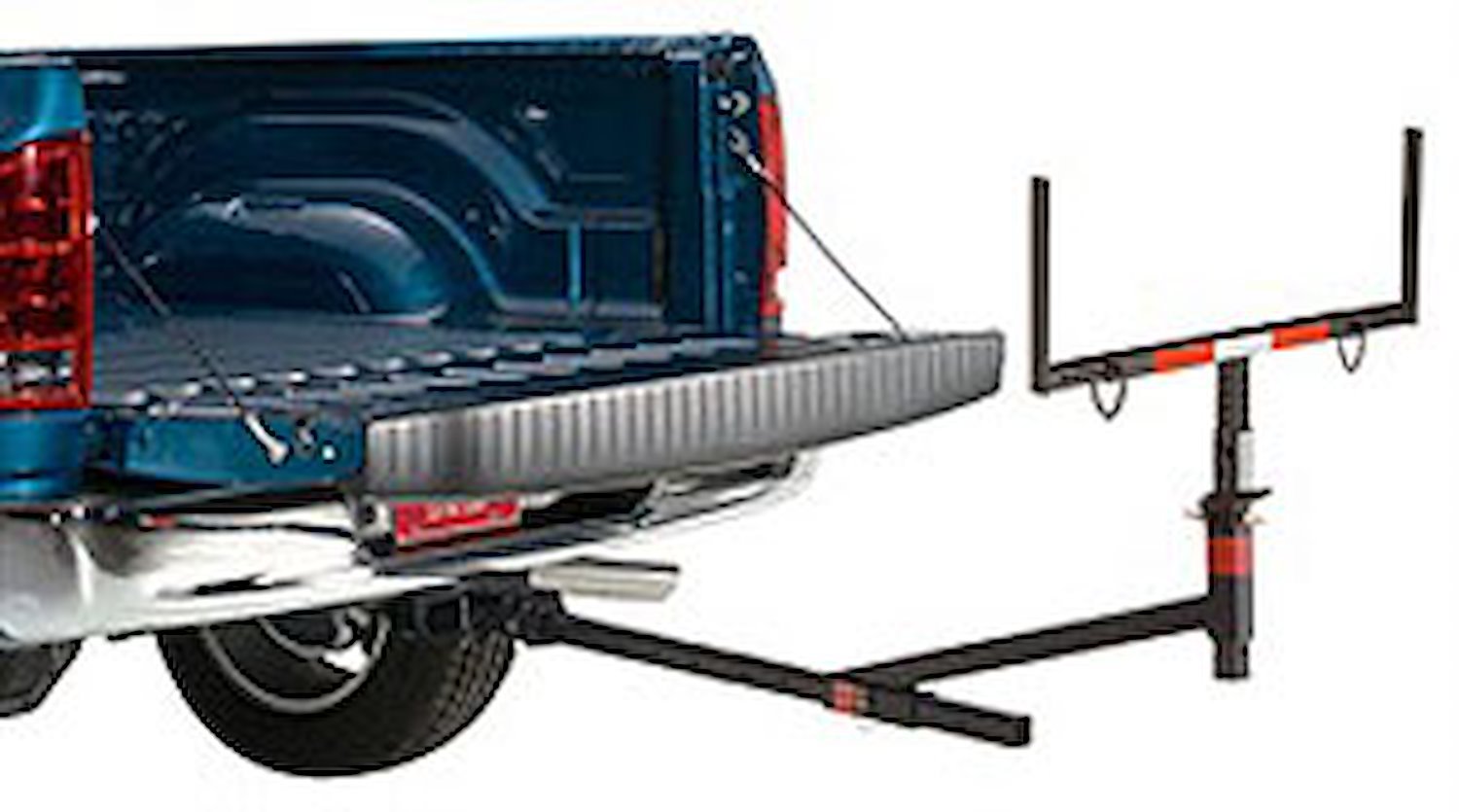 Hitch Rack Truck Bed Extender Adjustable from 27" to 49" Wide