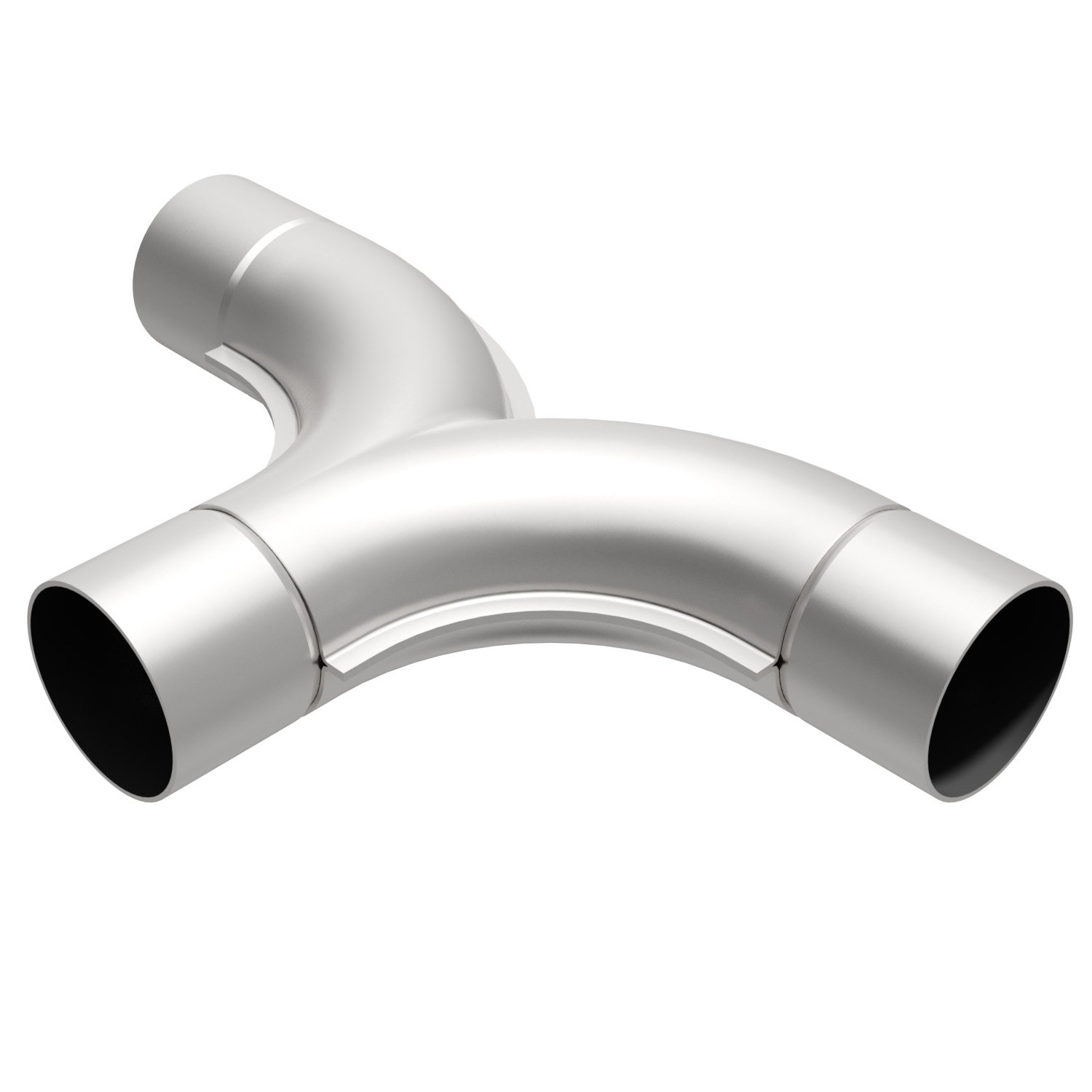 Smooth Transition Y-Pipe 2.5" Single Inlet/2.5" Dual Outlet