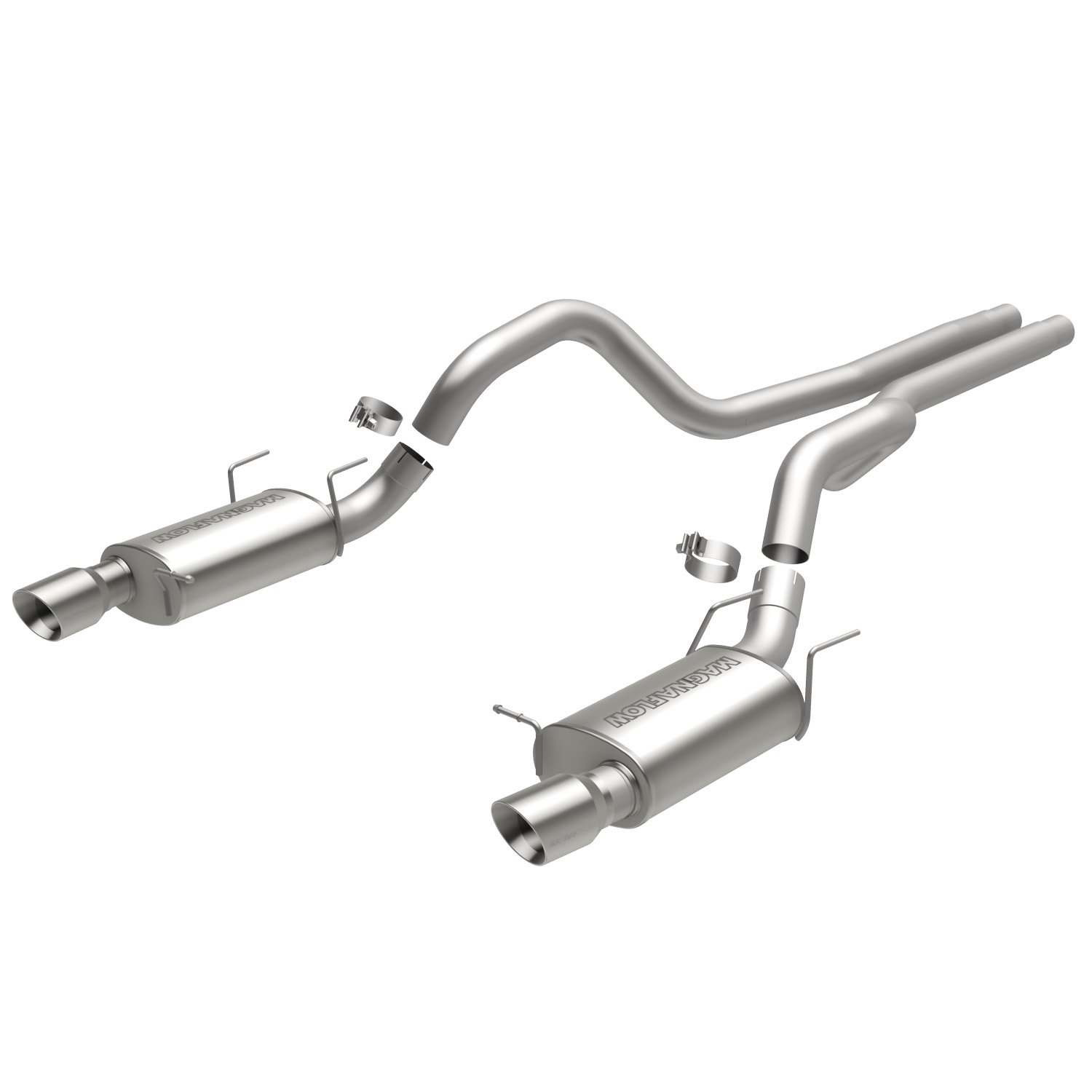 Street Series Cat-Back Exhaust System 2013-2014 Mustang GT 5.0L V8