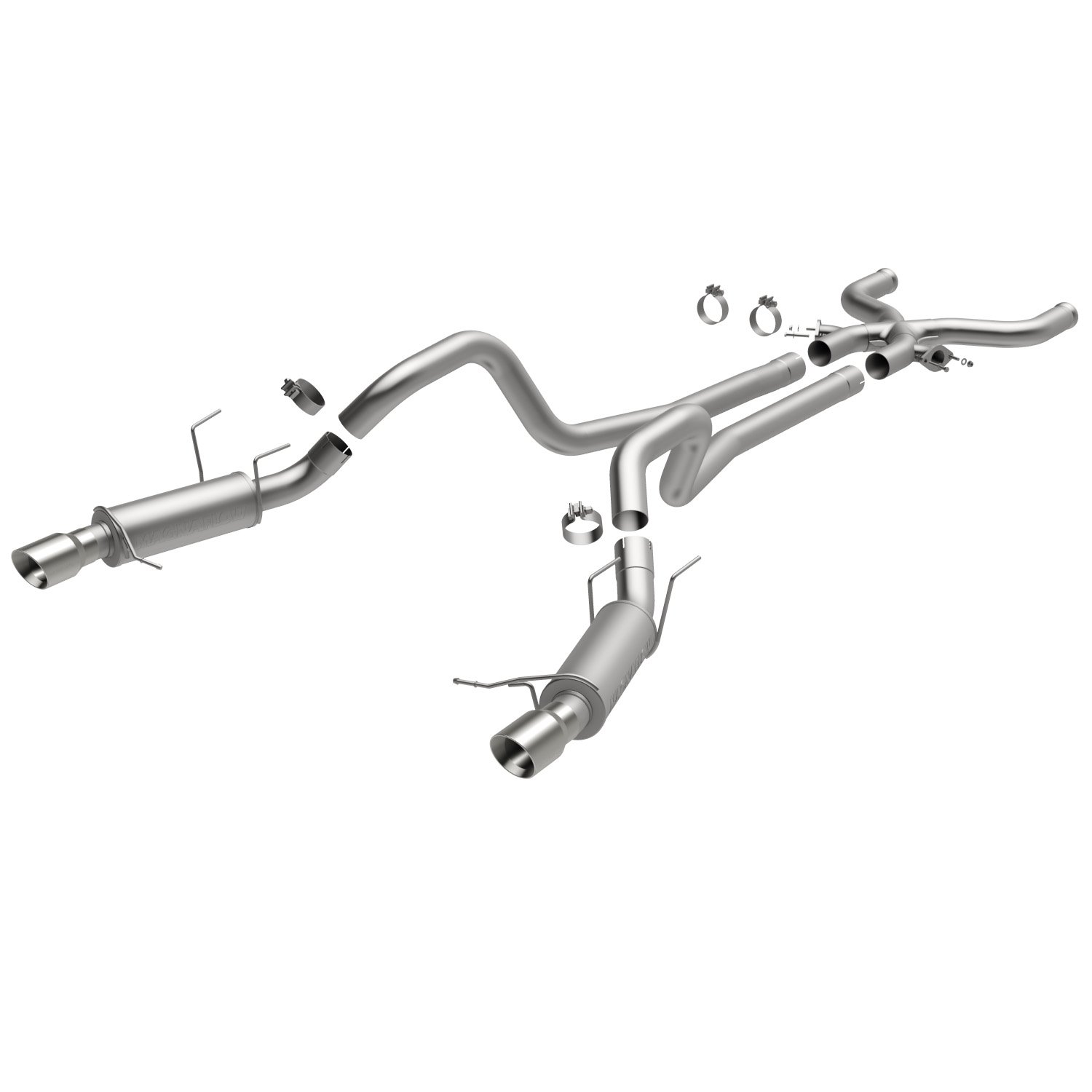 Competition Series Cat-Back Exhaust System 2012-2014 Mustang Boss 302 5.0L V8