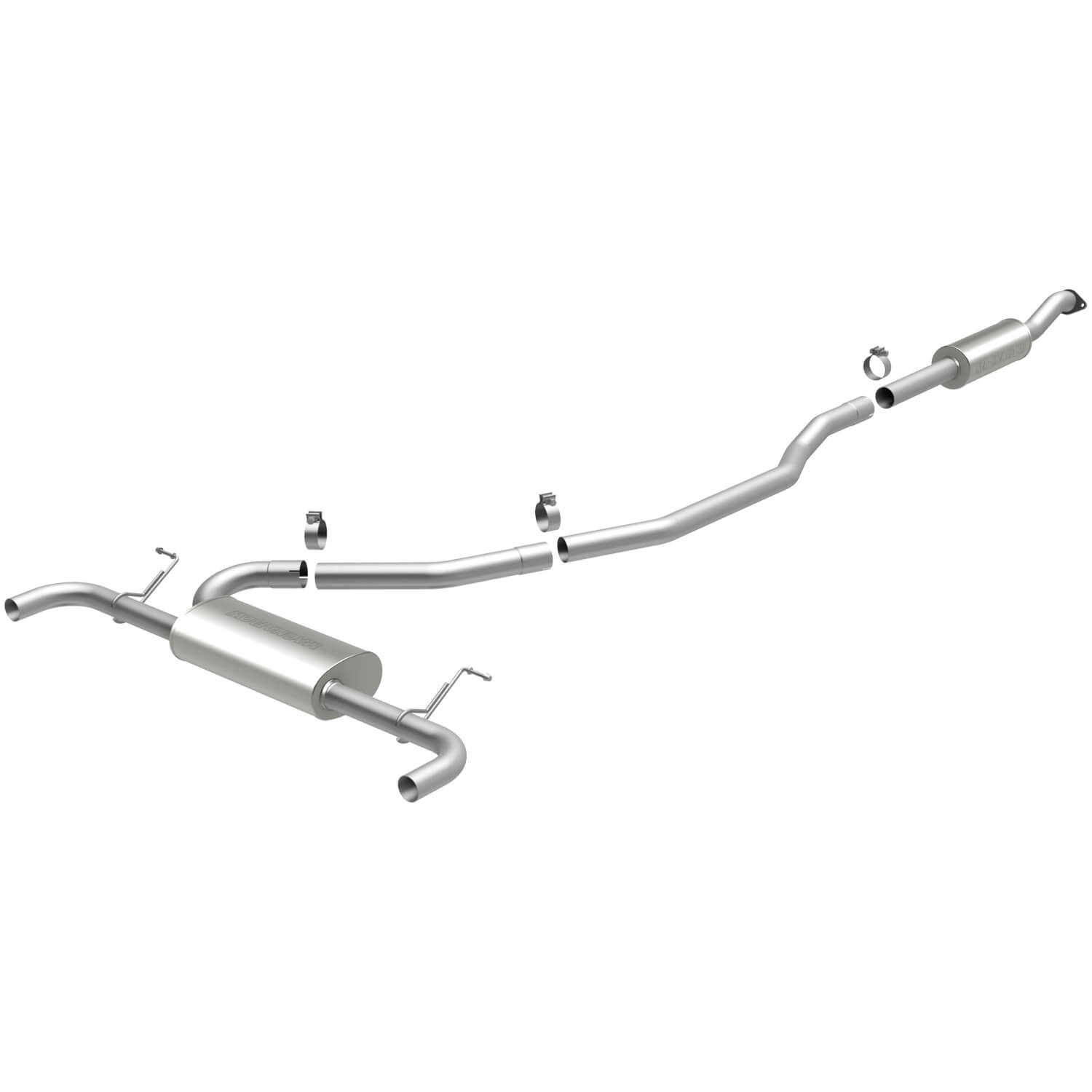 Cat-Back Exhaust System 2013-15 Ford Fusion FWD Turbo 2.0L L4