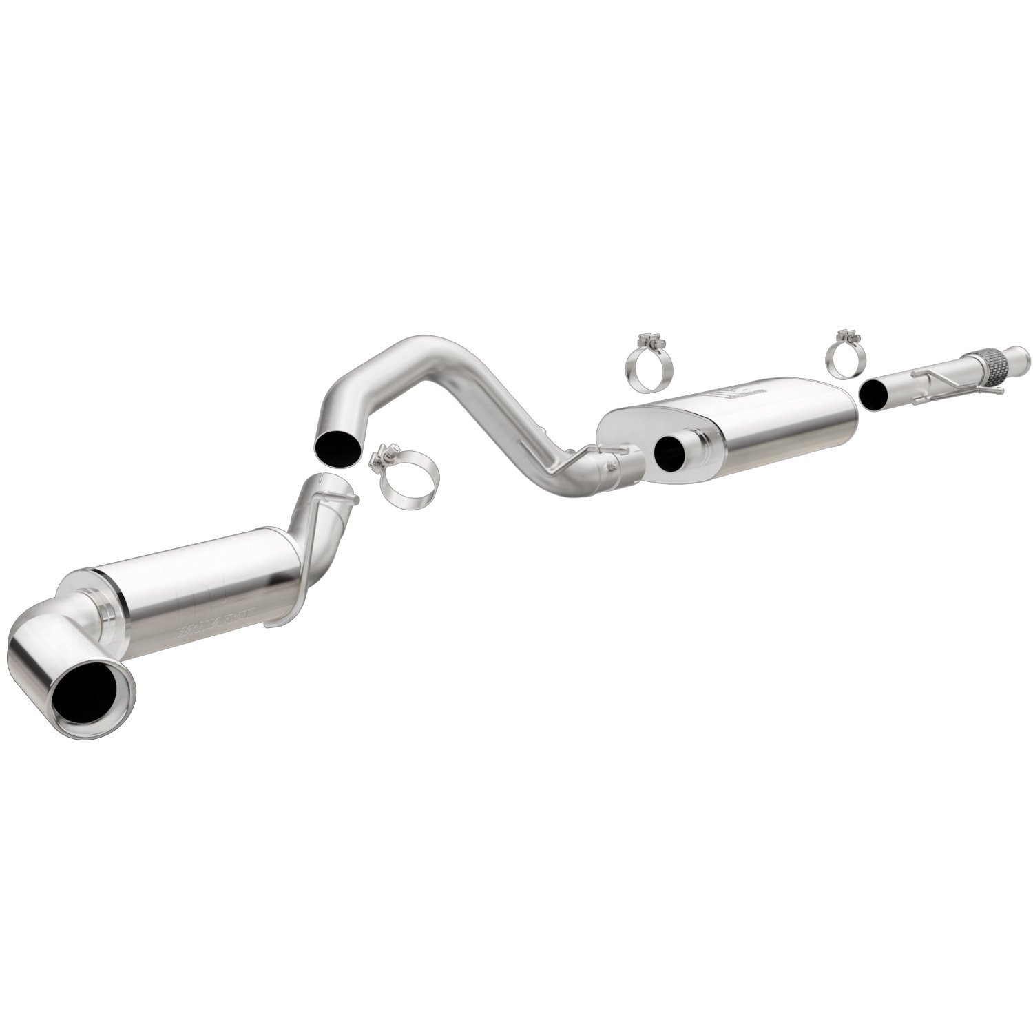 MF Series Cat-Back Exhaust System 2015-2019 Chevy Suburban 5.3L V8