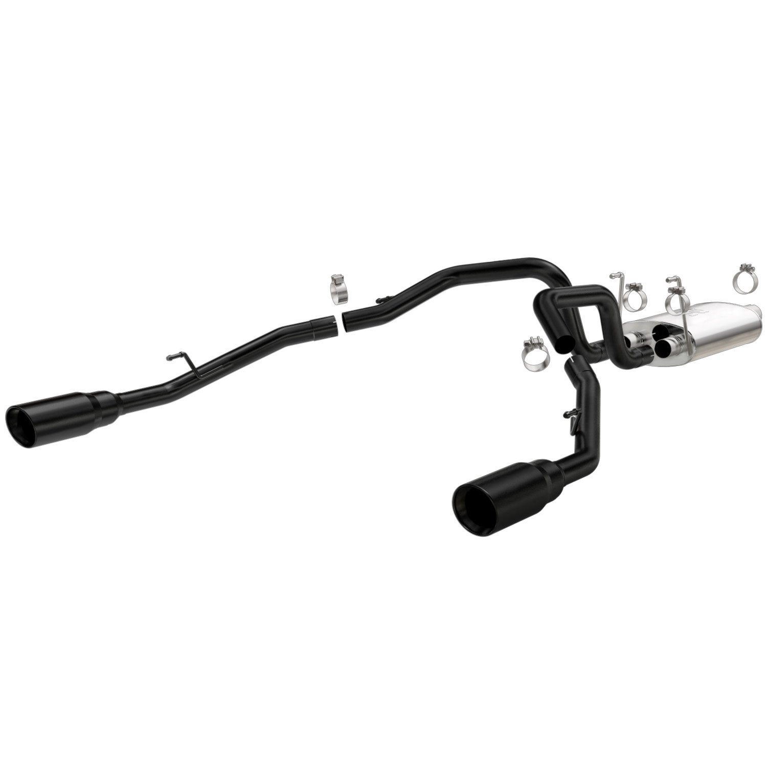 MF Series Cat-Back Exhaust System 2009-19 Ram 1500 5.7L, Stock Duals & 67.4" Bed