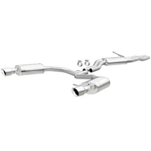 Touring Series Cat-Back Exhaust System 2014-15 Audi A6 Quattro 3.0L V6
