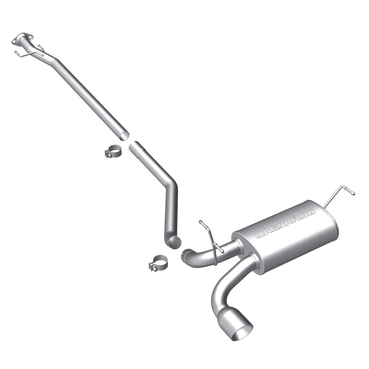 MF Series Cat-Back Exhaust System 2011-2014 for Nissan Juke FWD 1.6L L4