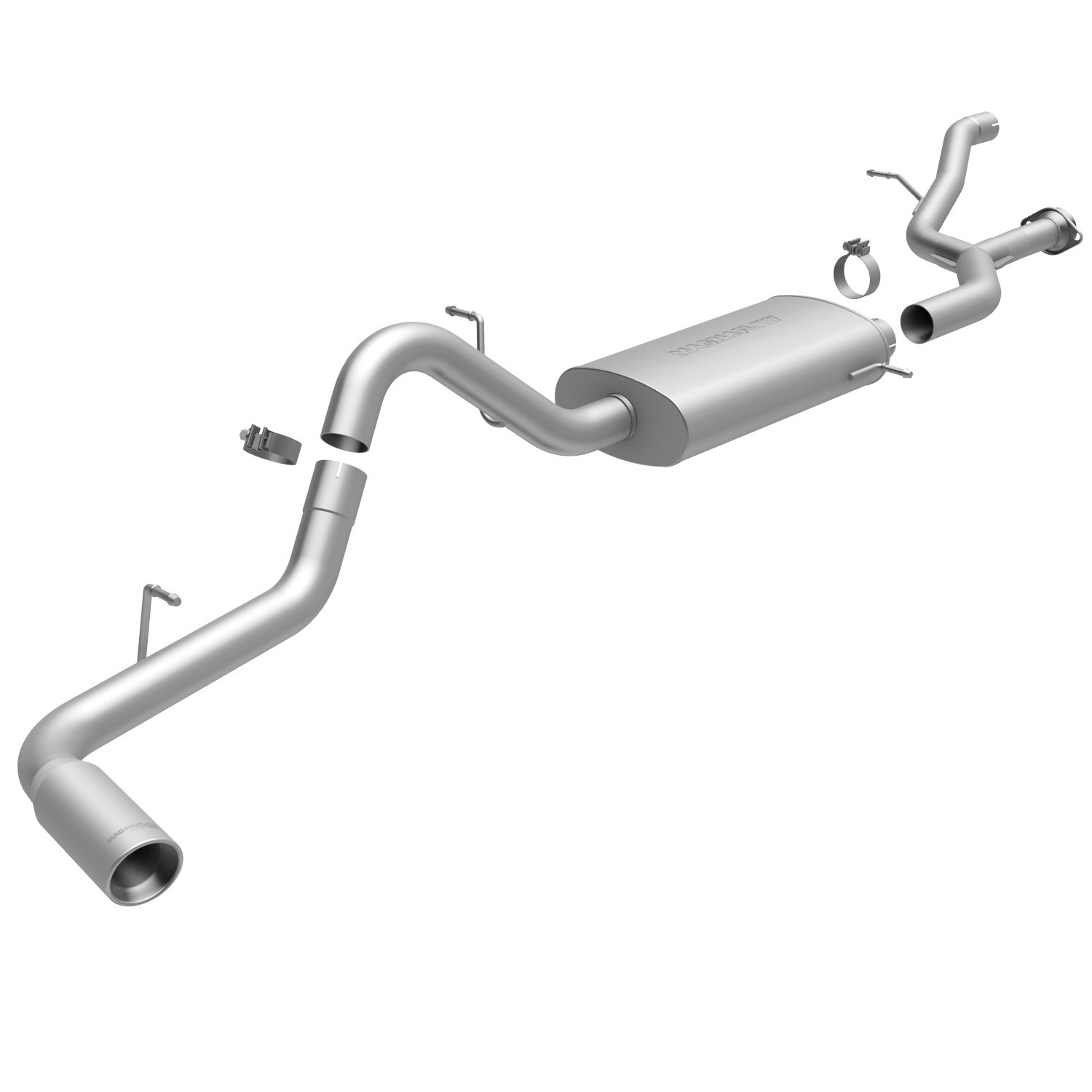 MF Series Cat-Back Exhaust System 2009-10 Colorado/Canyon 5.3L (Crew/Ext, Short)