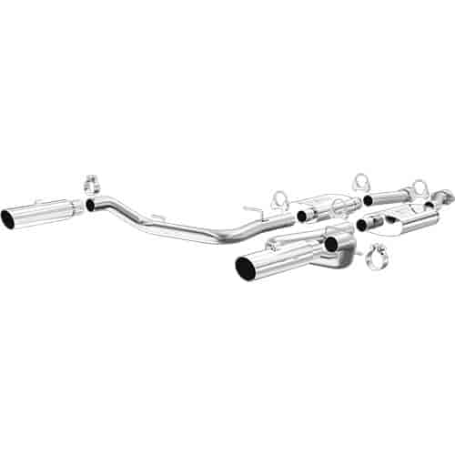 Complete Exhaust System without Catalytic Converters 1999-2004 Mustang Cobra with IRS Includes: