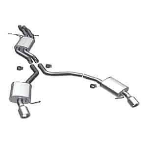 Touring Series Cat-Back Exhaust System 2009 Audi A4 Quattro 3.2L V6 (Excludes Cabriolet)