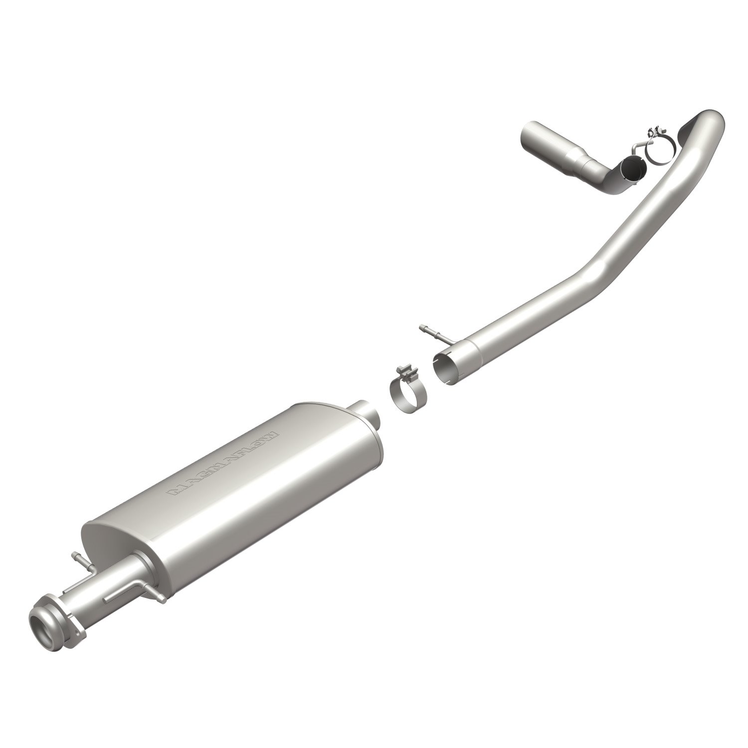 MF Series Cat-Back Exhaust System 2010-14 Ford Expedition 5.4L V8 (Excludes EL)