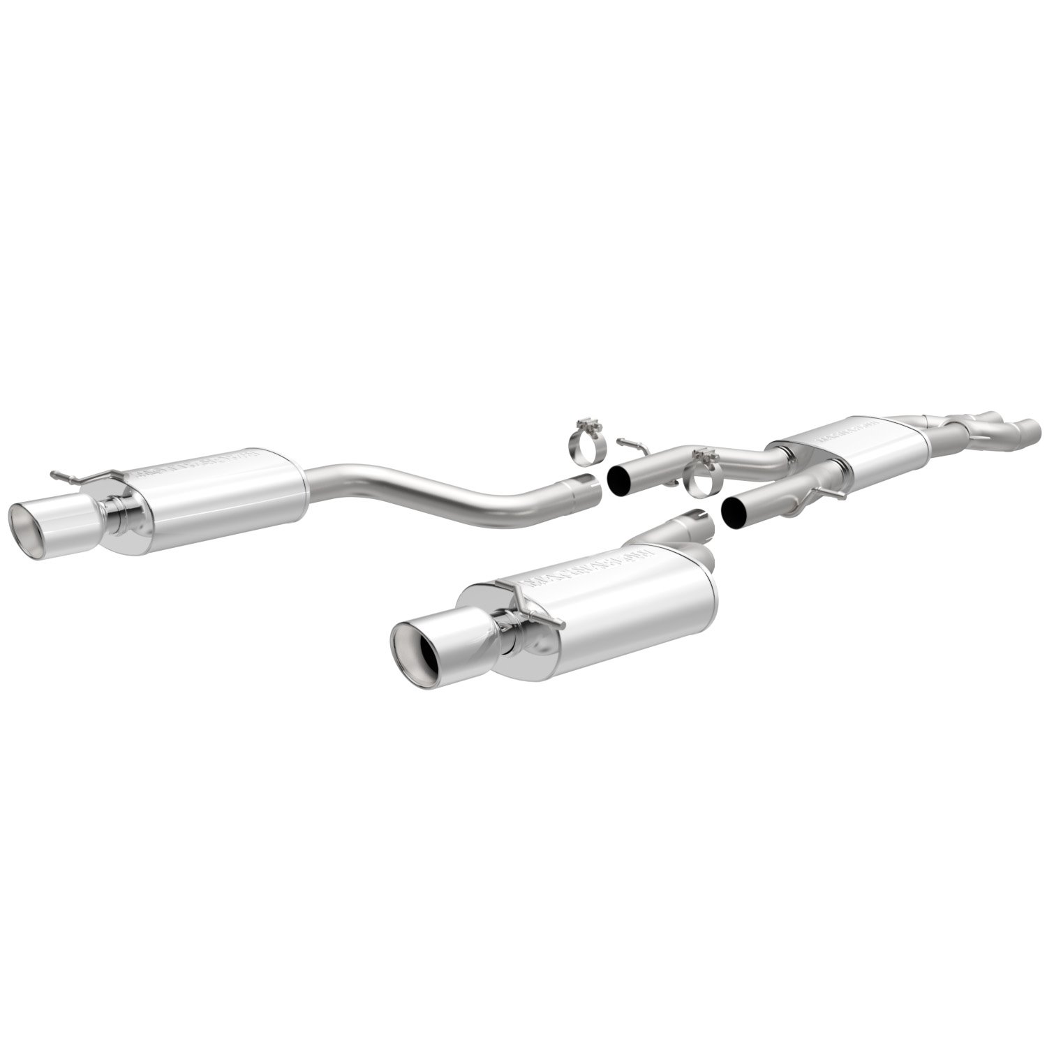 Touring Series Cat-Back Exhaust System 2006-07 Audi A8 Quattro 4.2L V8