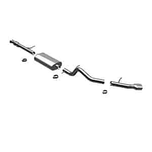 MF Series Cat-Back Exhaust System 2009 Chevy Avalanche 1500 5.3L V8