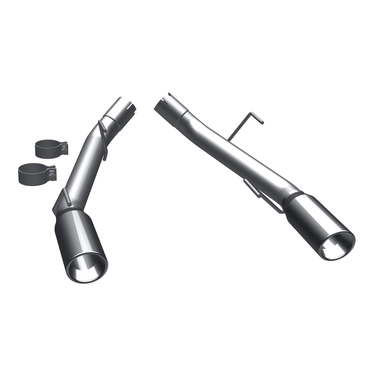 Race Series Axle-Back Exhaust System 2010 Mustang GT/Roush 427R Supercharged 4.6L