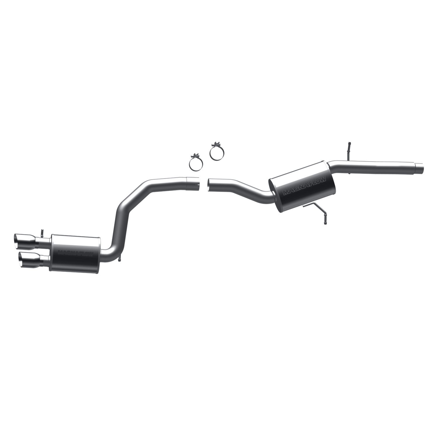 Touring Series Cat-Back Exhaust System 2009-2016 Audi A4 2.0L L4