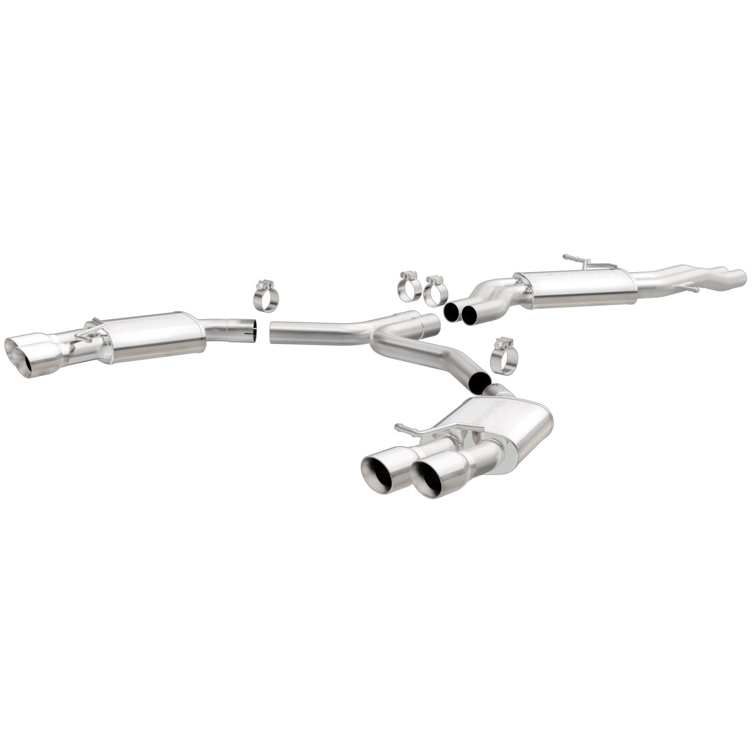Touring Series Cat-Back Exhaust System 2008-12 Audi S5 4.2L V8