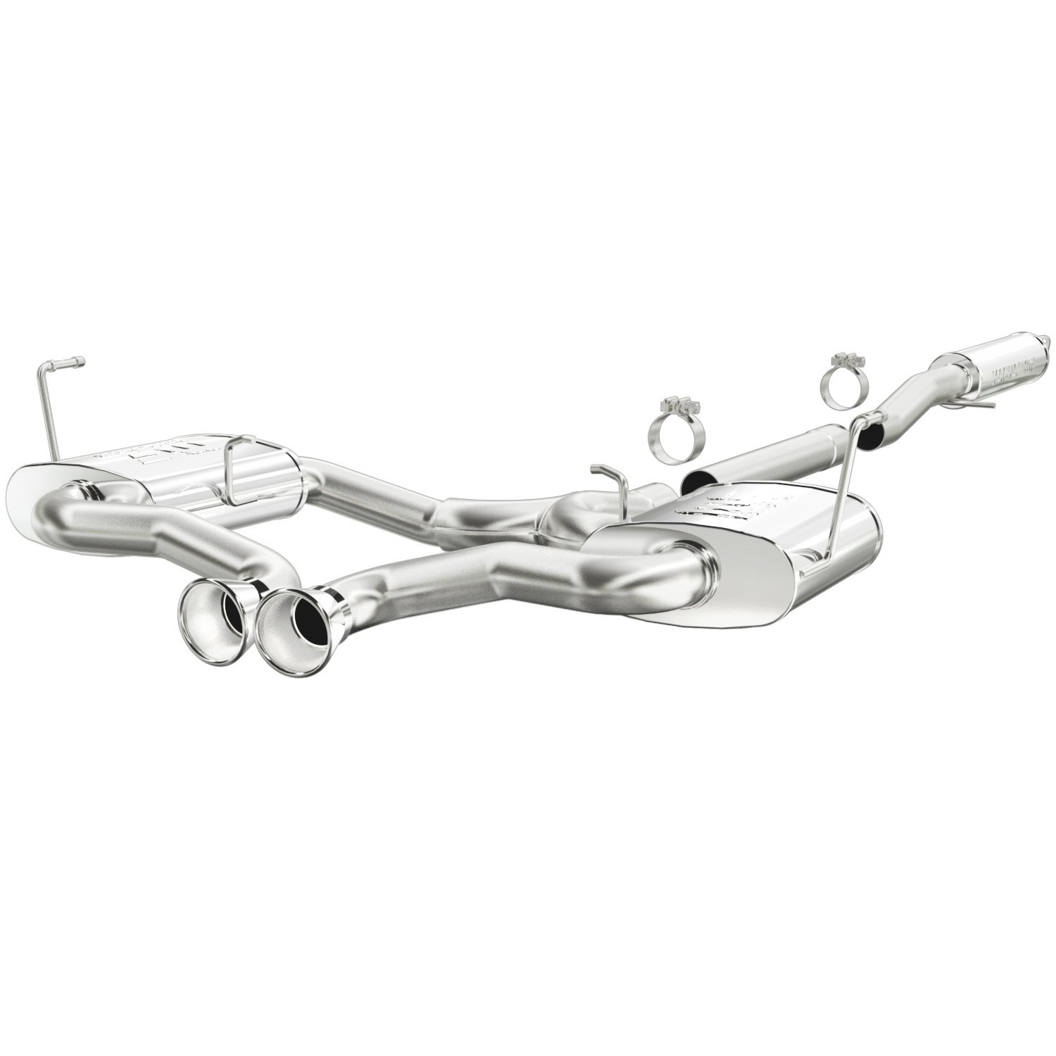 Touring Series Cat-Back Exhaust System 2004-2008 Mini Cooper S Supercharged 1.6L L4