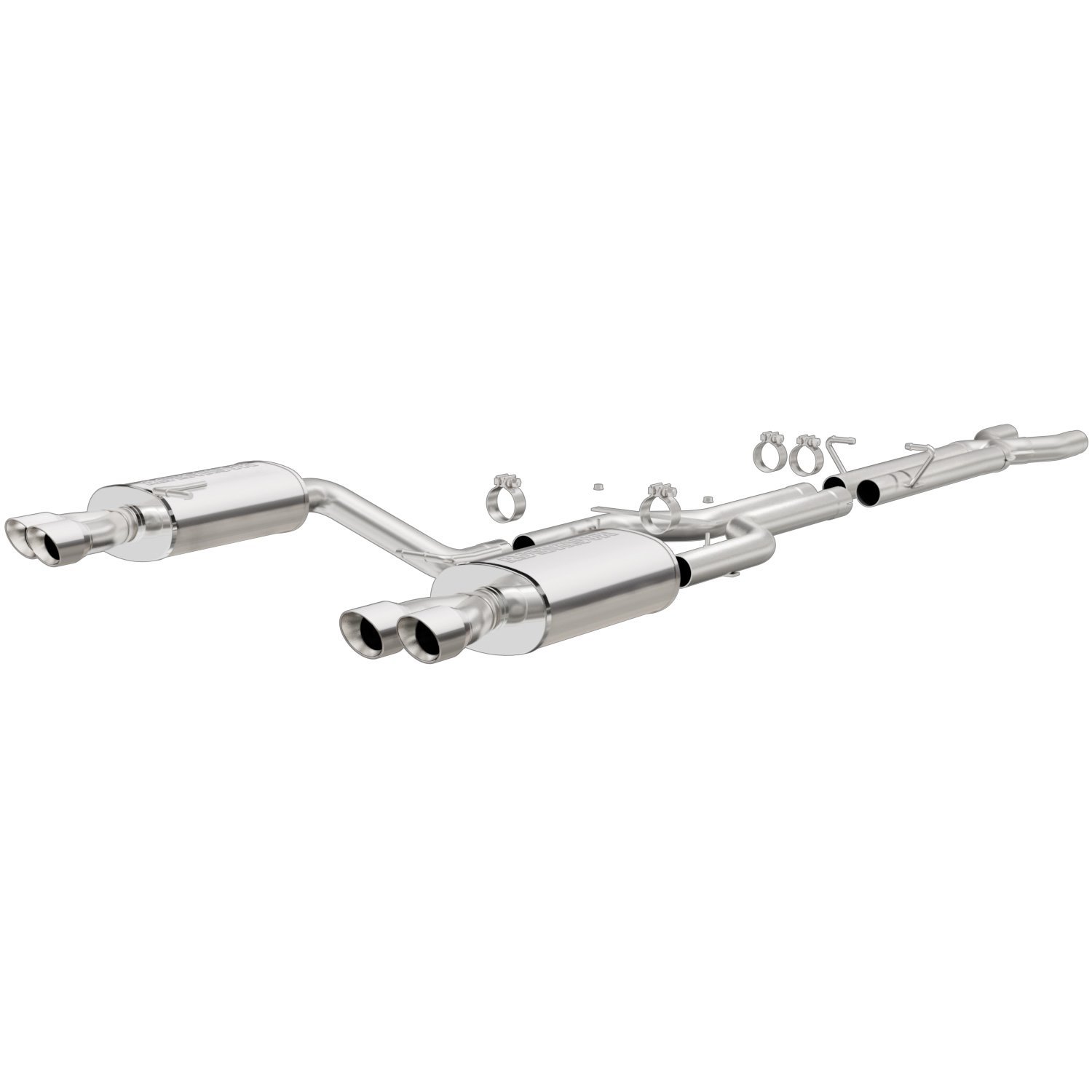 Touring Series Cat-Back Exhaust System 2006-08 Audi RS4 4.2L V8