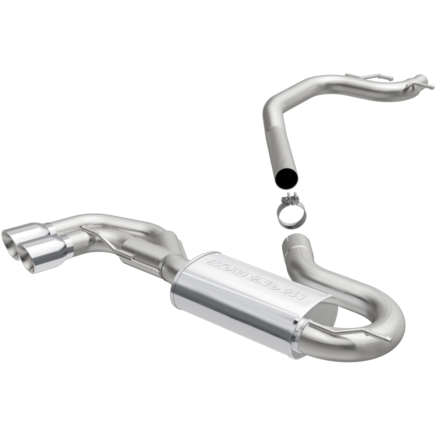 Touring Series Cat-Back Exhaust System 2008-09 Audi TT 2.0L L4