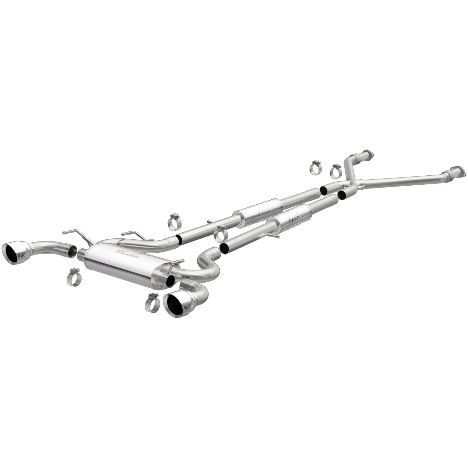 Street Series Cat-Back Exhaust System 2008-2013 Infiniti G37 Coupe 3.7L (Exc. Convertible)