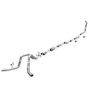 Performance Turbo-Back Exhaust System 2005-2007 Ford F-250/F-350 Super Duty 6.0L Diesel