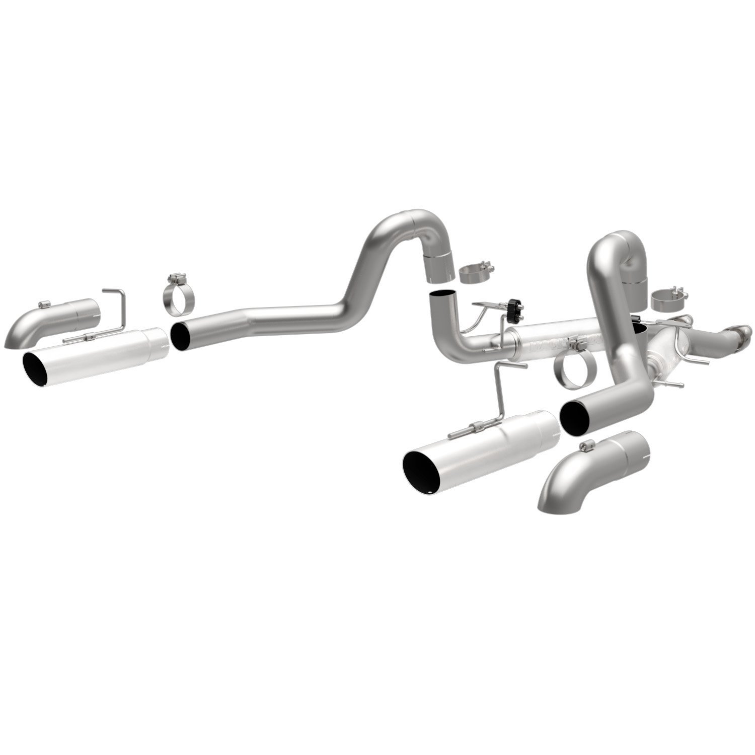 Competition Series Cat-Back Exhaust System 1987-1993 Mustang GT/LX 5.0L V8