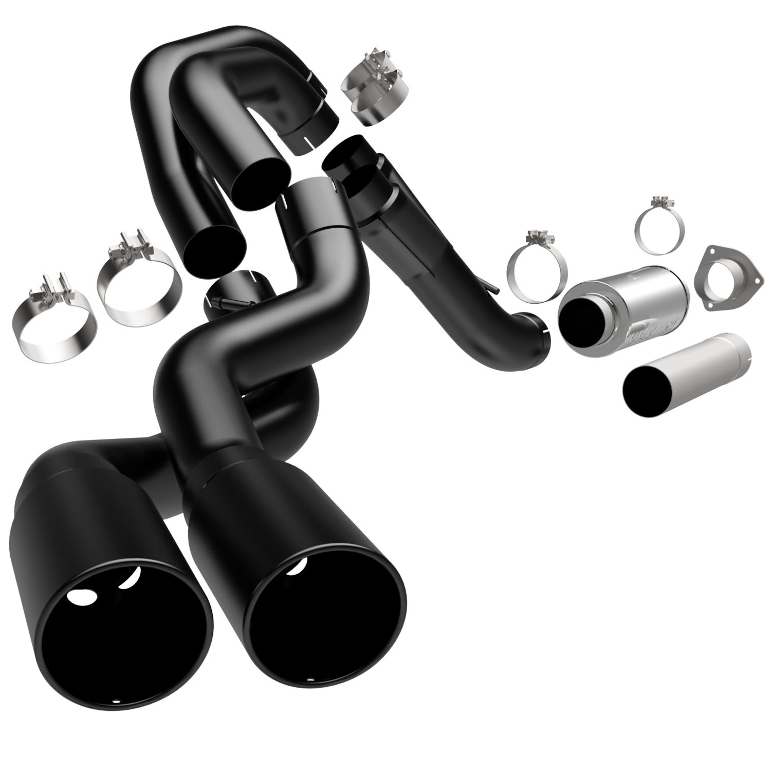 Black Series Performance Exhaust System 2007-2010 Duramax 6.6L Extended/Crew Cab, Short/Long Bed