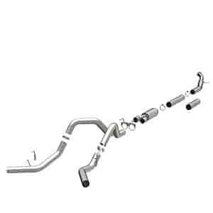 High-Output Pro Series Turbo-Back Exhaust System 2004-07 Dodge Ram 2500HD/3500 I-6 5.9L for Cummins Diesel