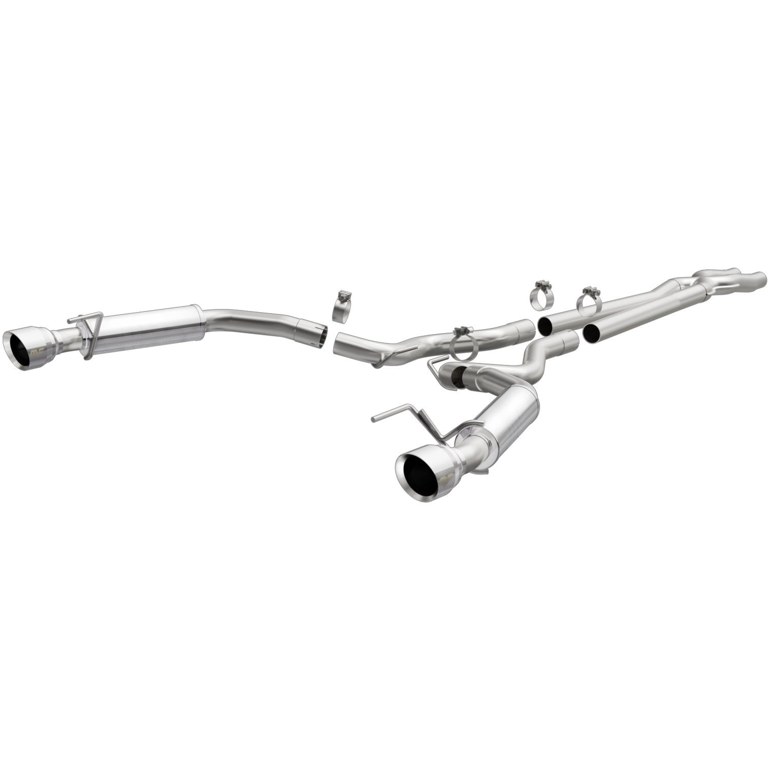 Competition Series Cat-Back Exhaust System 2015-2017 Mustang 3.7L V6