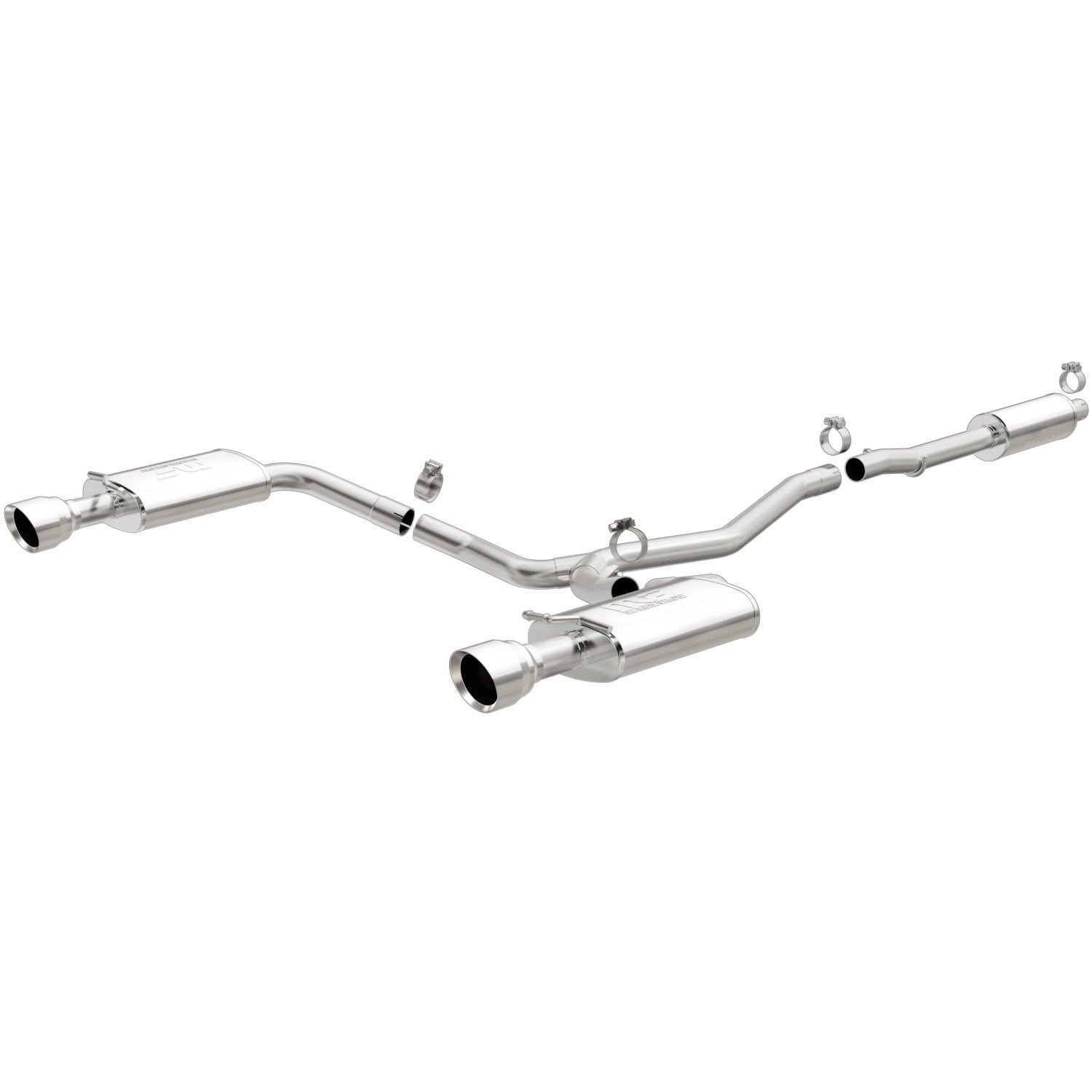 Cat-Back Exhaust System 2015-2019 Ford Taurus 3.5L V6 (Excludes Turbo)