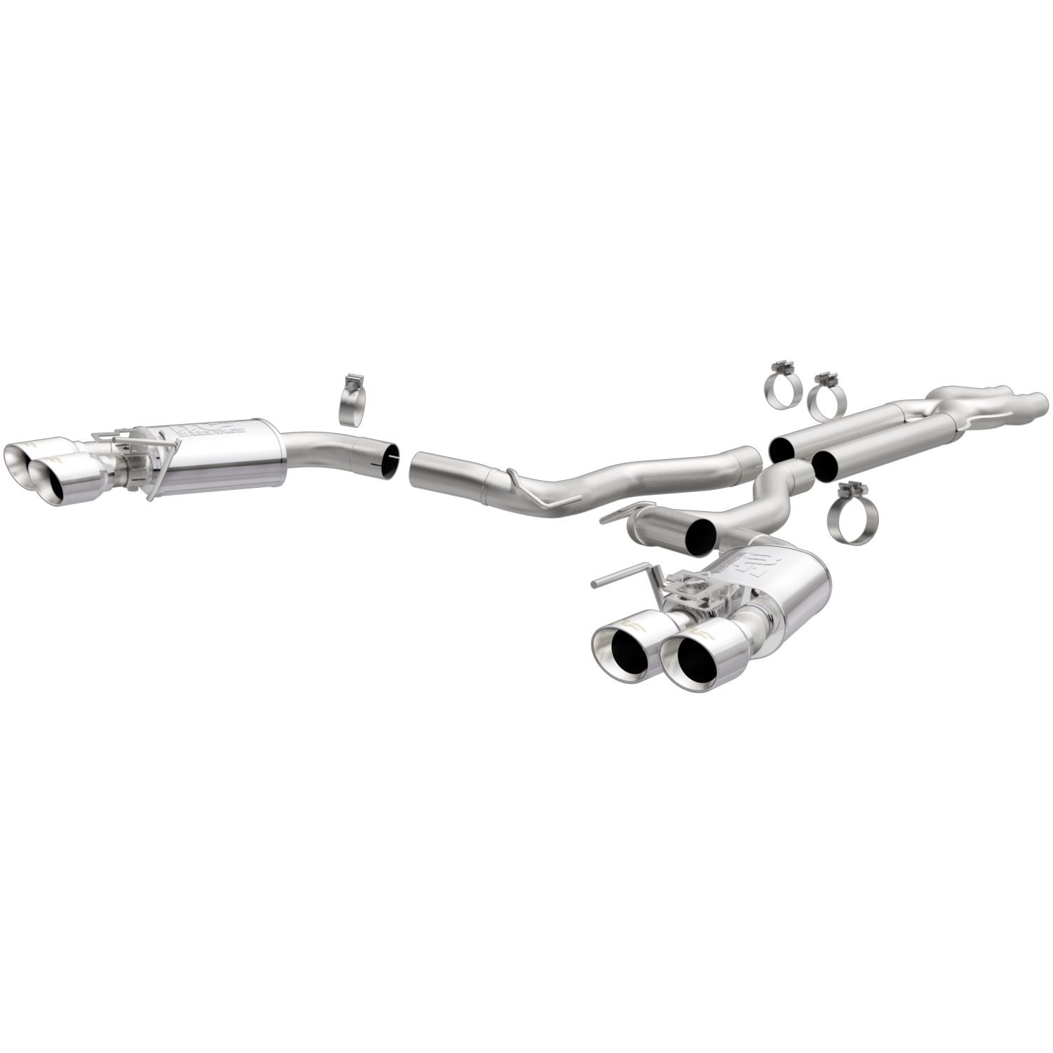 Competition Series Cat-Back Exhaust System 2015-2019 Mustang Shelby GT350/GT350R 5.2L V8