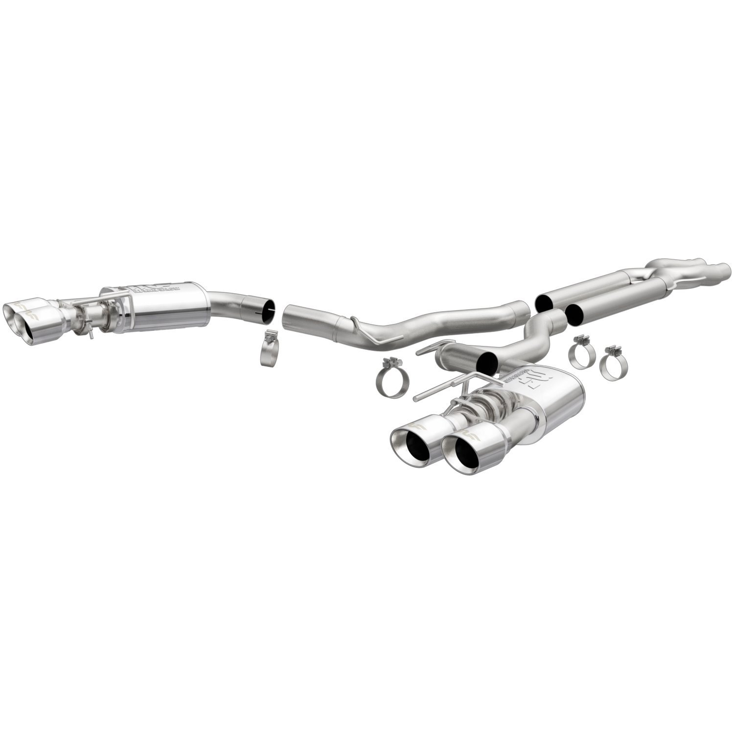 Competition Series Cat-Back Exhaust System 2018-19 Mustang 5.0L V8