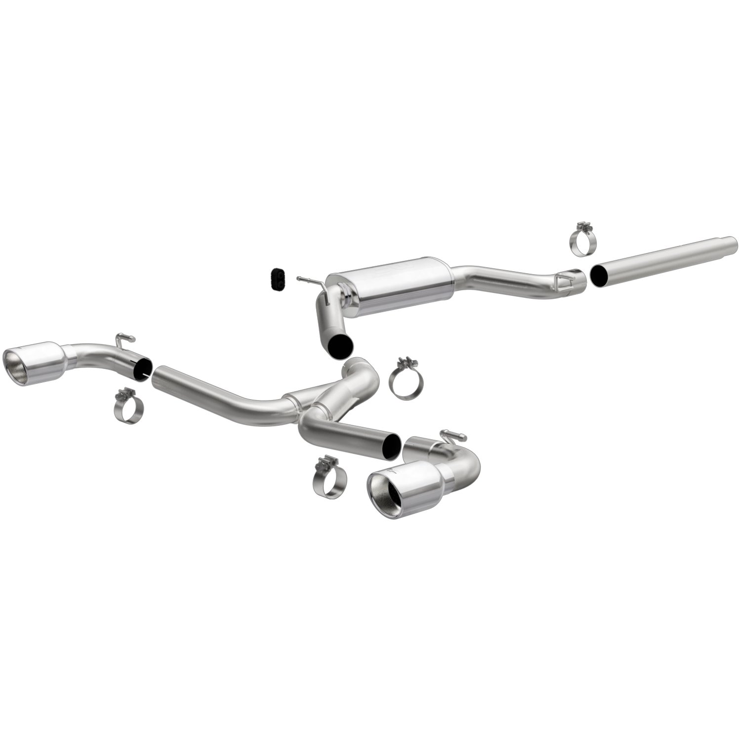 Touring Series Cat-Back Exhaust System 2018-2019 VW GTI 2.0L L4