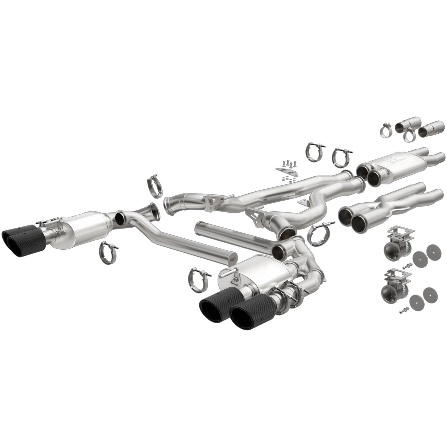 xMOD Series Cat-Back Exhaust System Fits Select Late-Model Mustang 5.0L V8