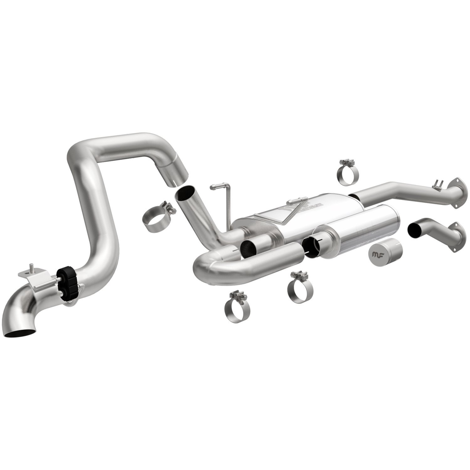 19538 Overland Series Cat-Back Exhaust System fits 1996-2002 Toyota 4Runner 3.4L V6