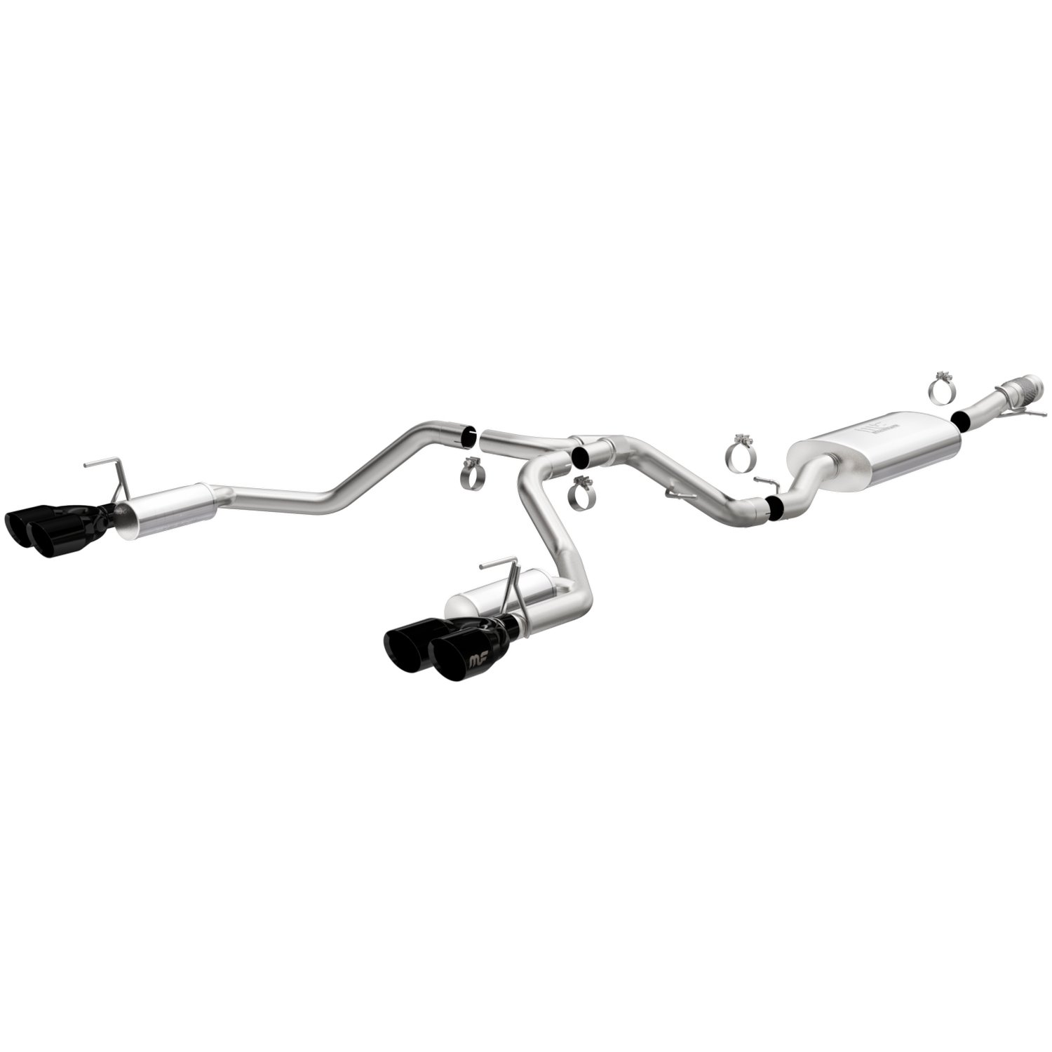 Street Series Cat-Back Exhaust System Late-Model Chevy Tahoe, Cadillac Escalade, GMC Yukon 6.2L V8