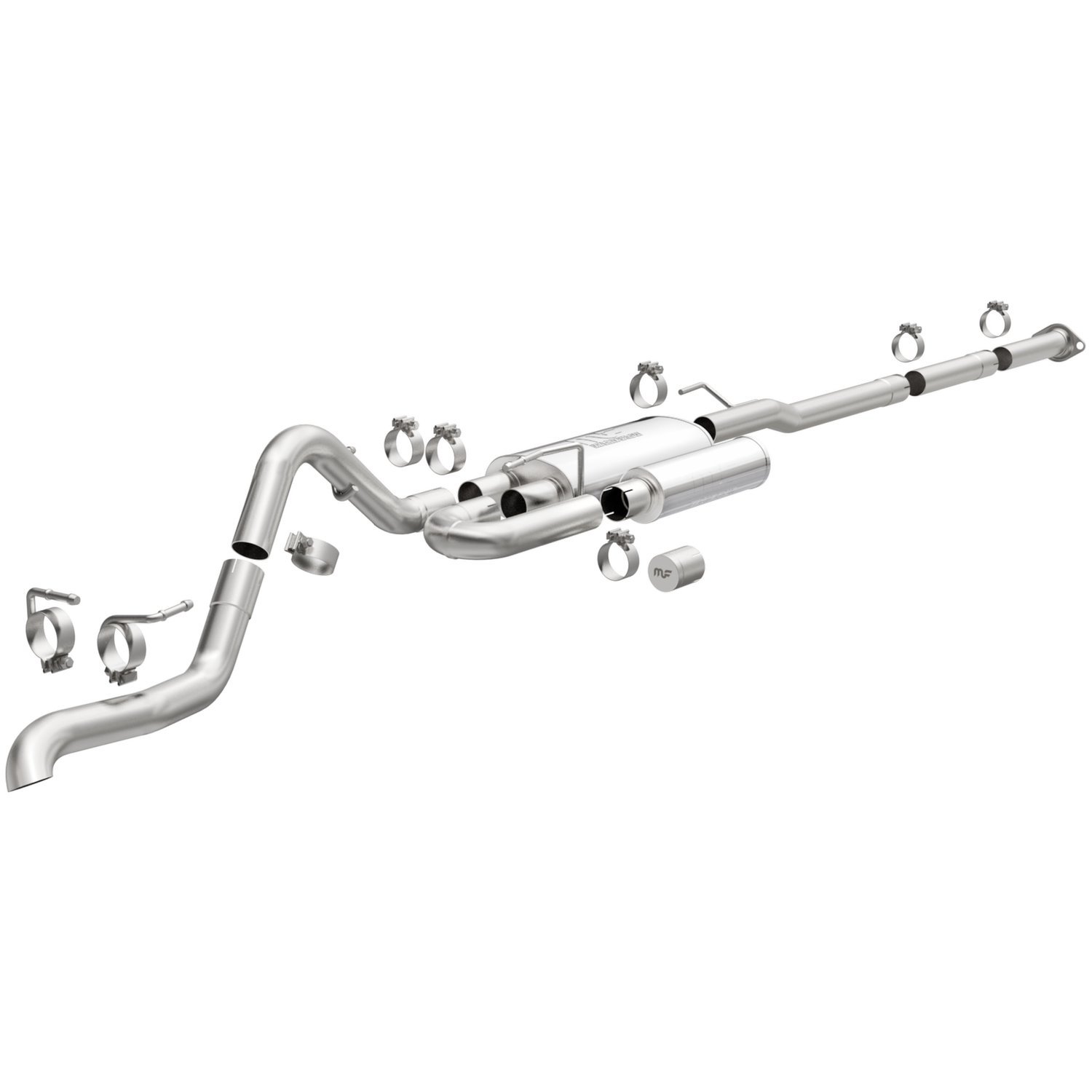 19585 Overland Series Cat-Back Exhaust System fits 2005-2015 Toyota Tacoma 4.0L V6