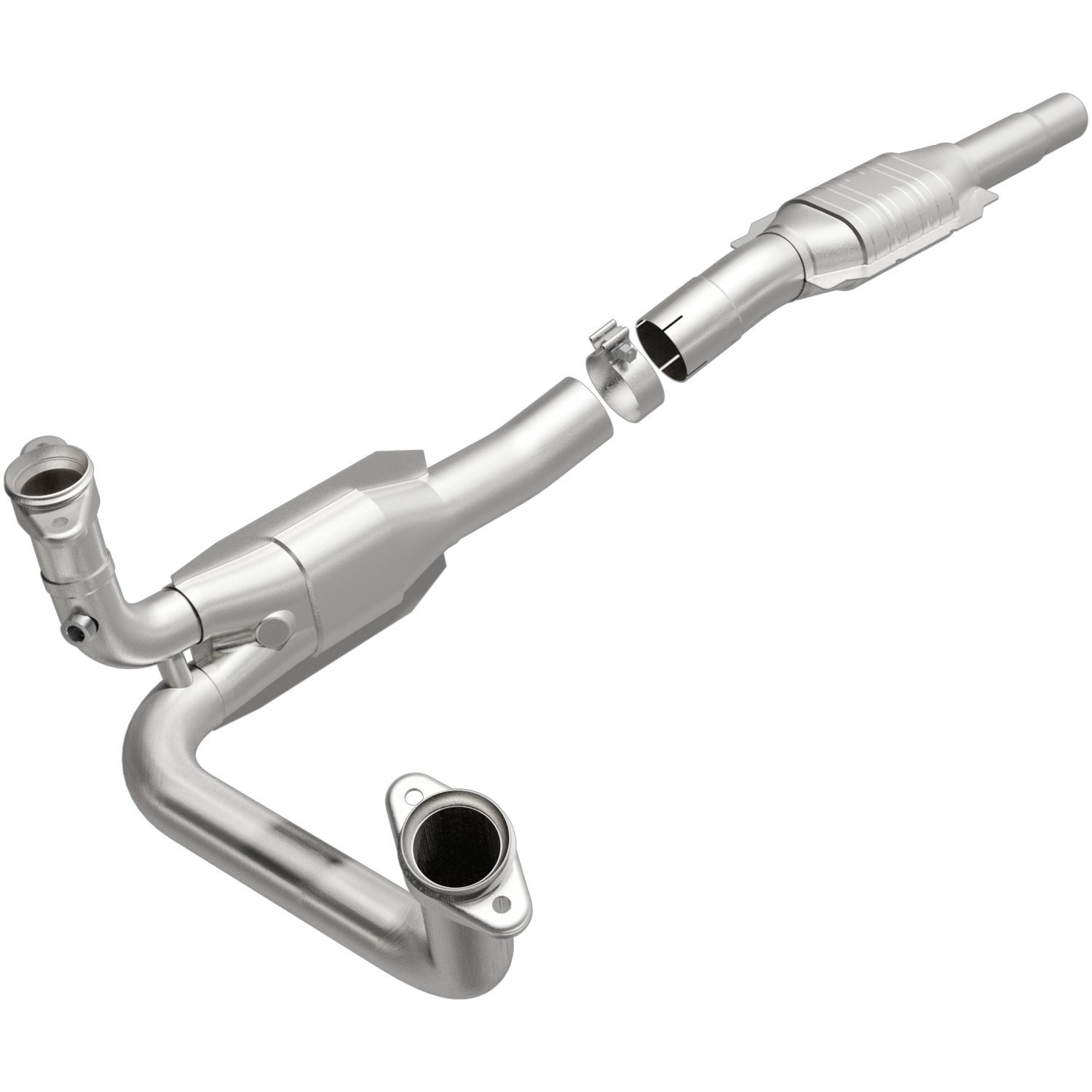 1994-1996 Ford Bronco HM Grade Federal / EPA Compliant Direct-Fit Catalytic Converter