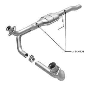 Direct-Fit Catalytic Converter 2000-01 Ram 1500 3.9L 2WD