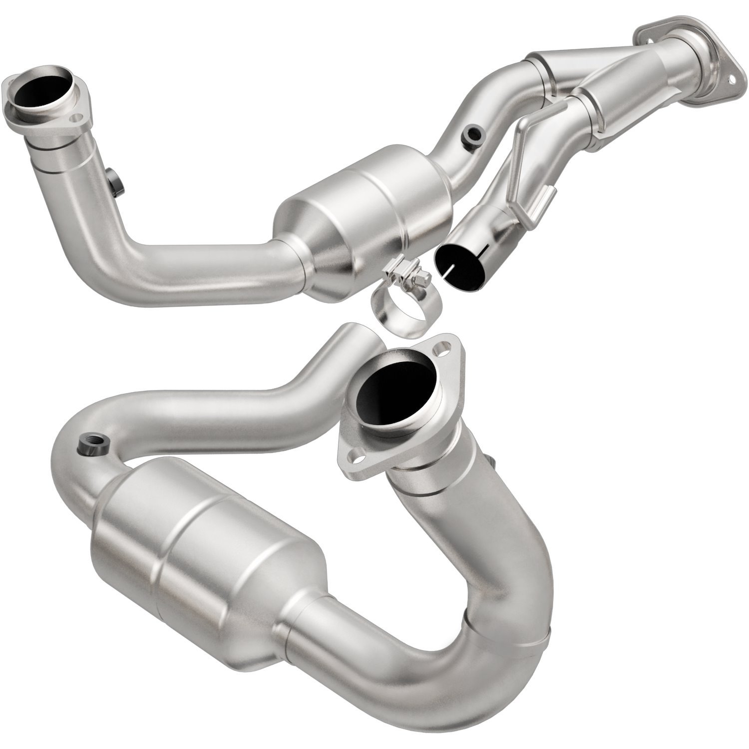 Direct-Fit Catalytic Converter w/Y-Pipe 2005-06 Grand Cherokee 4.7L