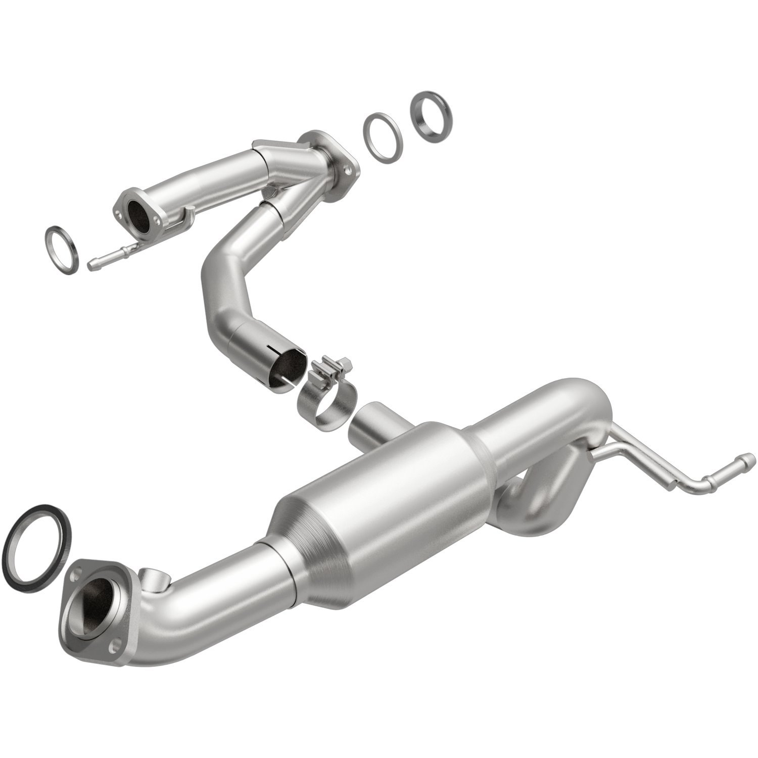 2005-2011 Toyota Tacoma California Grade CARB Compliant Direct-Fit Catalytic Converter