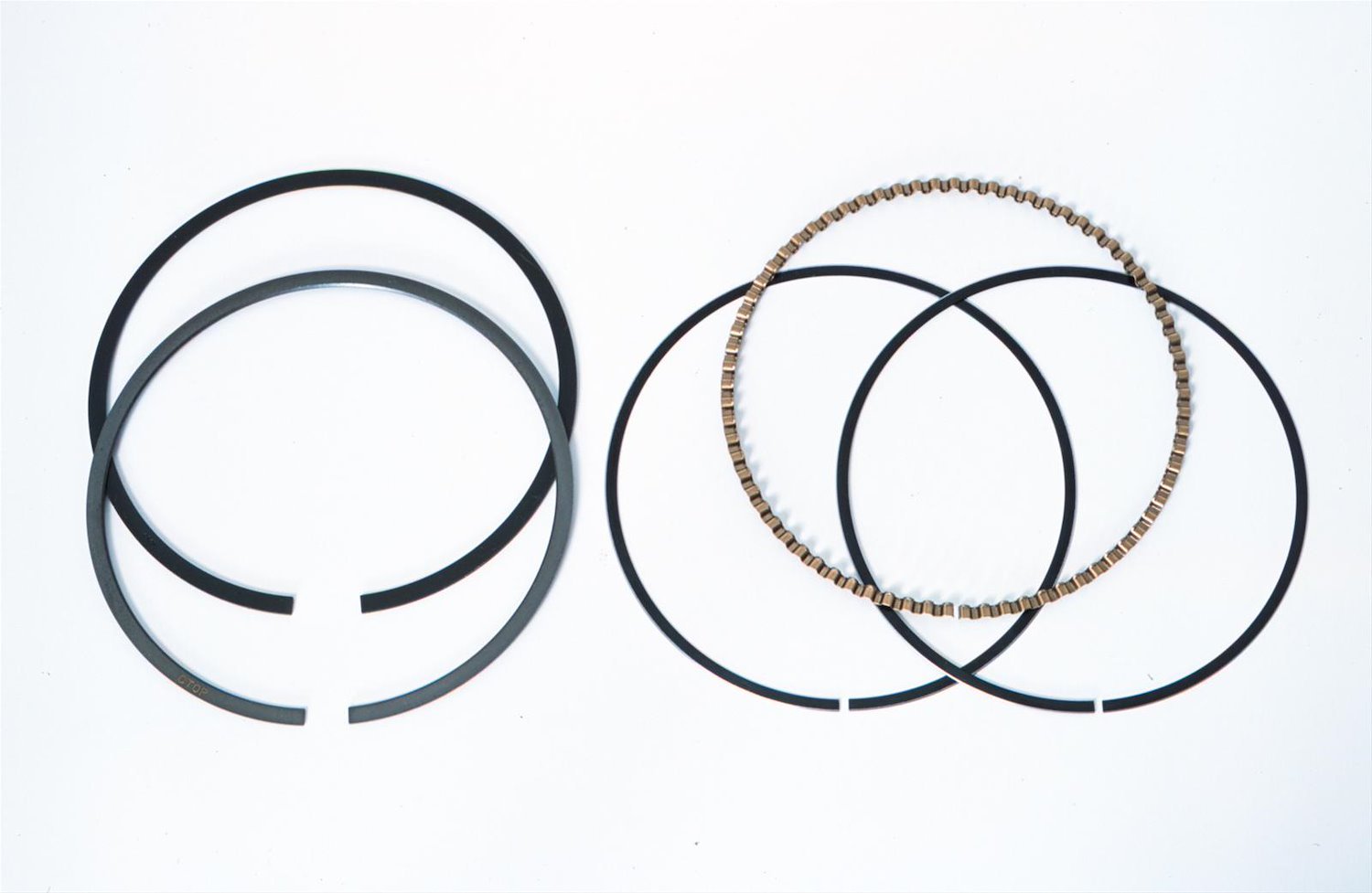 Standard Tension Single Piston Ring Set Bore: 4.390 in./File Fit: 4.395 in.