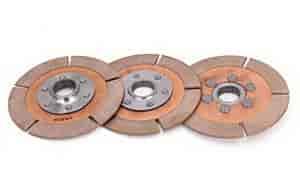 Friction Disc Pack 3 Disc, 1-1/8" x 10 spline For 5.5" Clutches