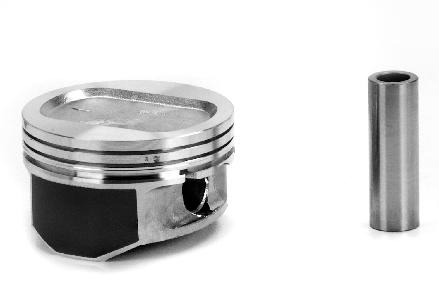 Single Silvolite Hyper-Coated Piston - 4.2L Ford V6 1996-02