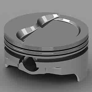 Chevy 383ci Forged Pistons Step Dish Top
