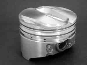 Chevy 350ci Hypereutectic Pistons Solid Dome .100"