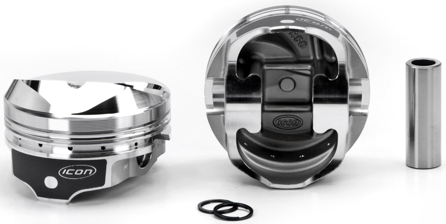 ICON Forged Single Piston - Chevy 489 Rod 6.385 oc Hollow Dome .650 -43cc 1V