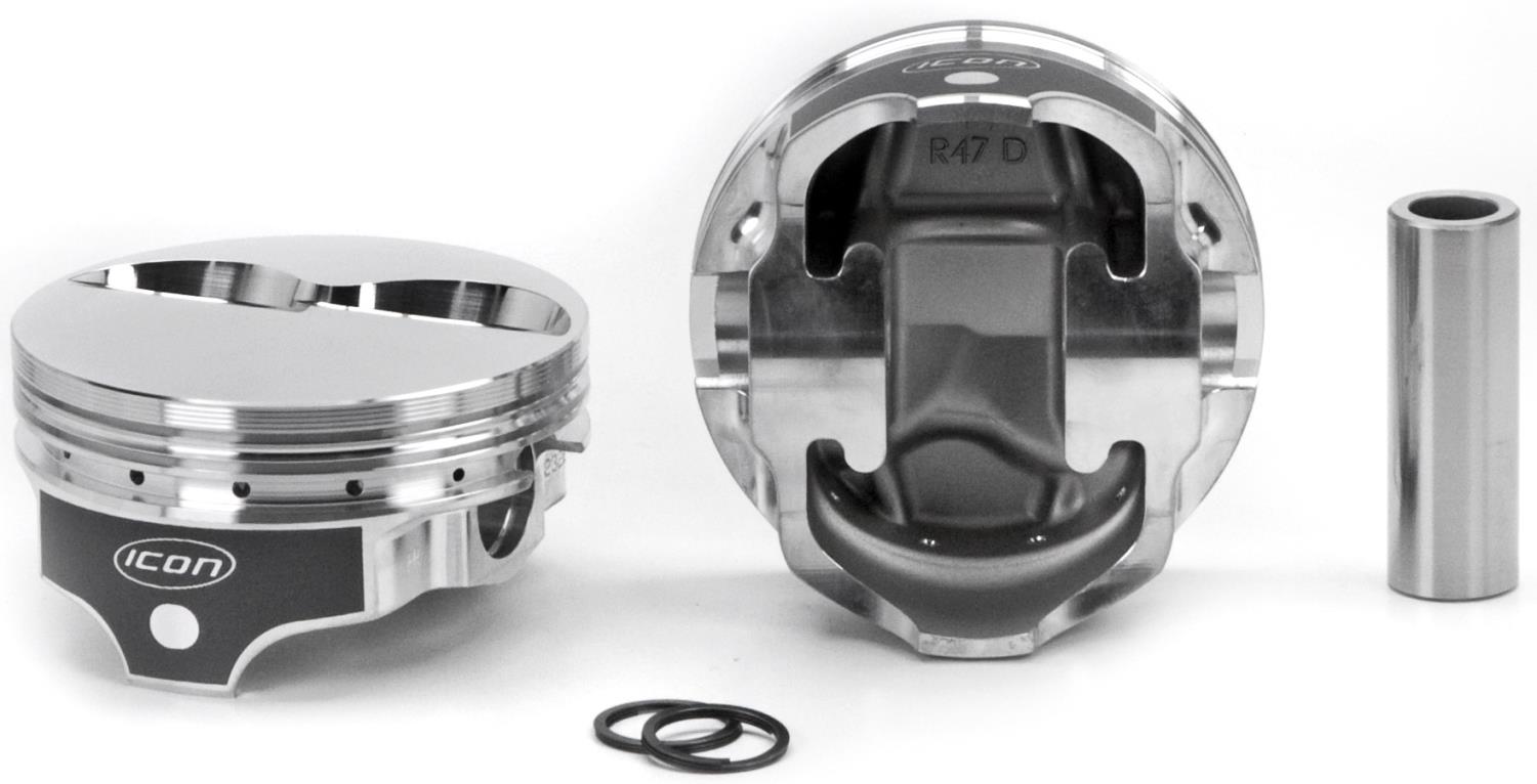 ICON Forged Piston - Ford 347 Rod 5.400 Flat Top 4.8cc 2V