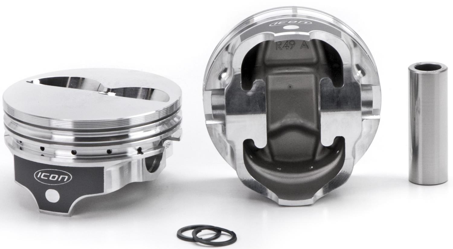 ICON Forged Piston - Chevy 377 Rod 6.000 Flat Top 4.8cc 2V