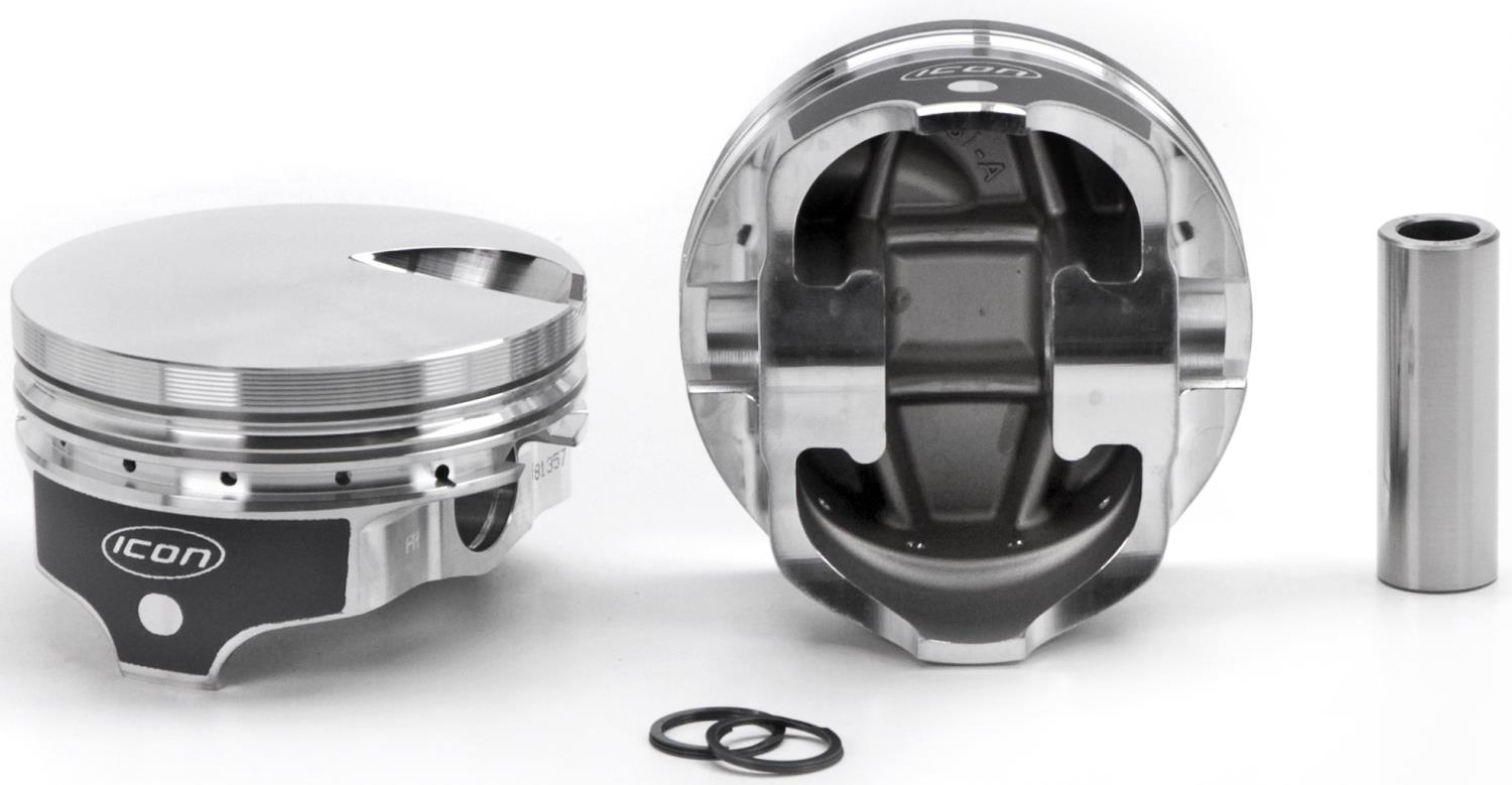 ICON Forged Single Piston - Chevy 454 Rod 6.385 Flat Top 3cc 1V